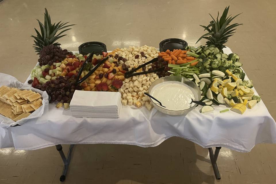 Cheese and fruit