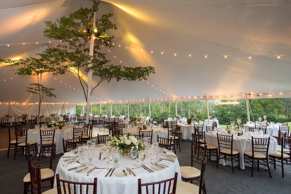 Reception | Meadow House Tent