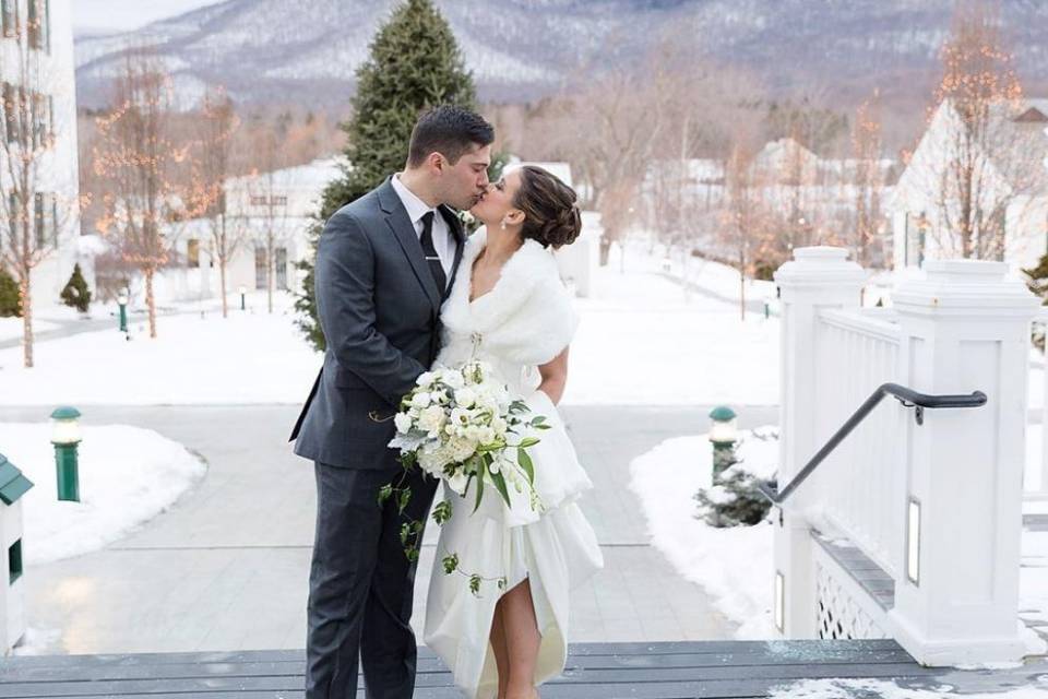 A winter wedding to remember
