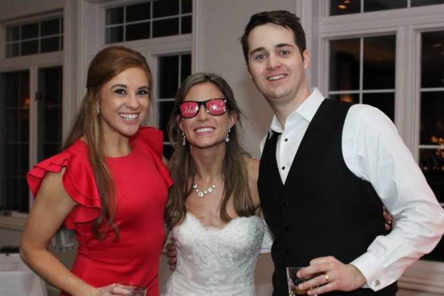 Couple with guest