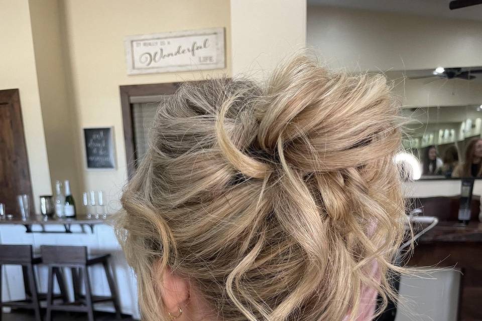 High updo