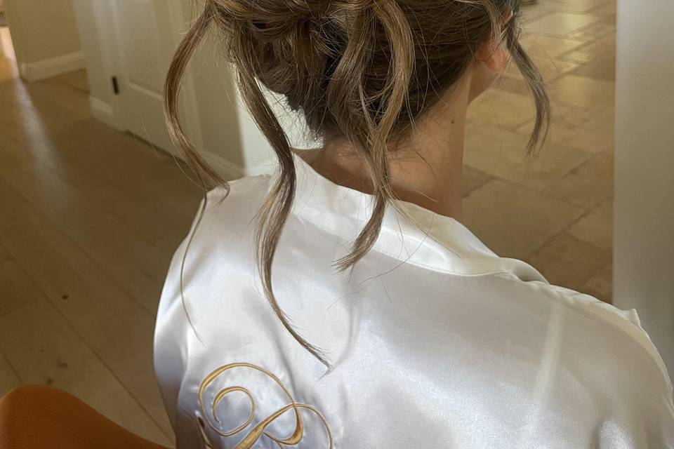 High bun