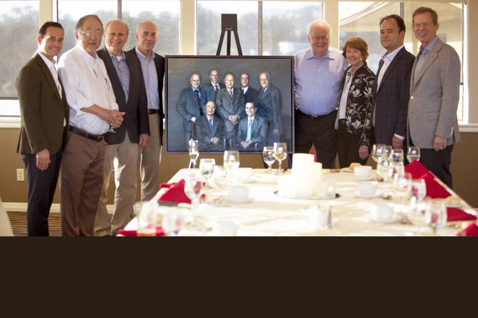 CAI Board Posing with Portrait