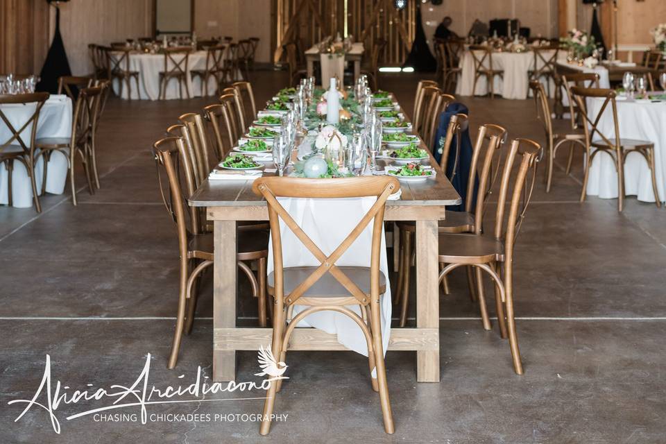 Event Barn Interior