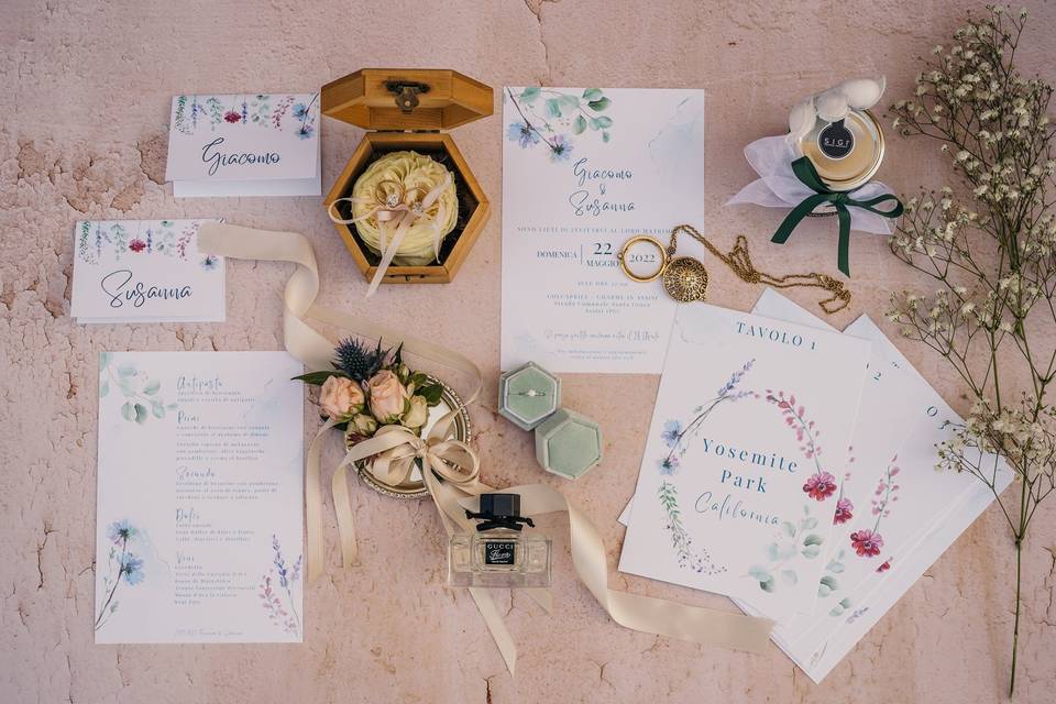 Wedding stationery