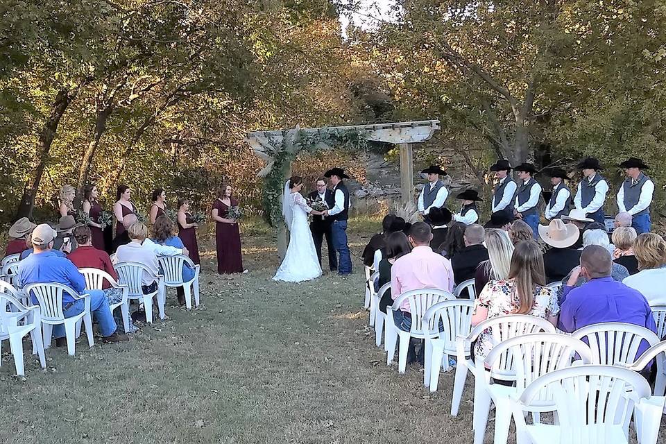 Creekside Wedding