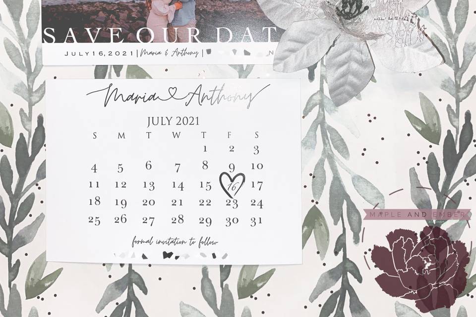 Save the Date Graphic