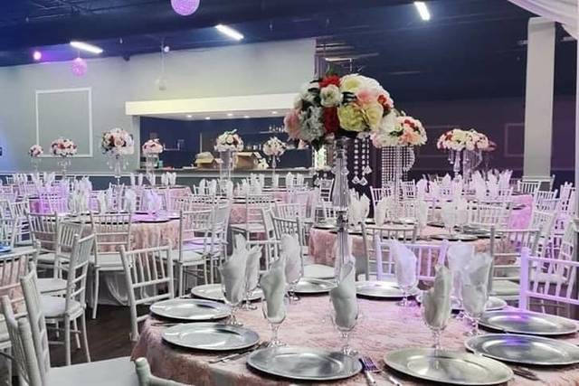 Pink & Silver Set Up