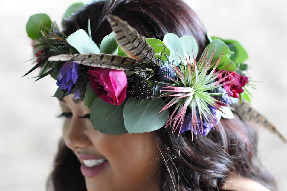 Floral crown