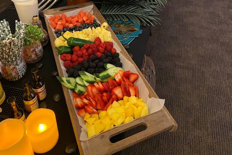 Fresh Fruit Mixology Bar! 🍹