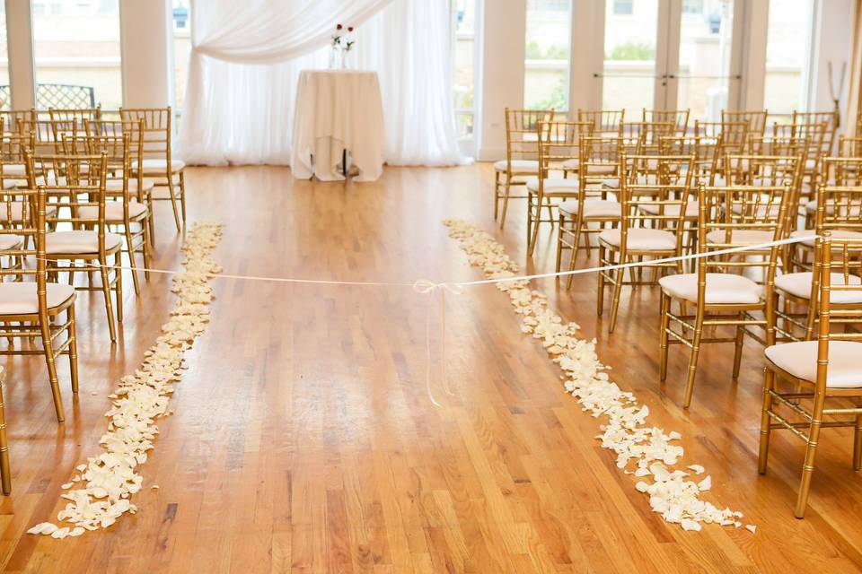 Wedding aisle