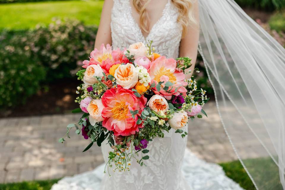Rounded bouquet