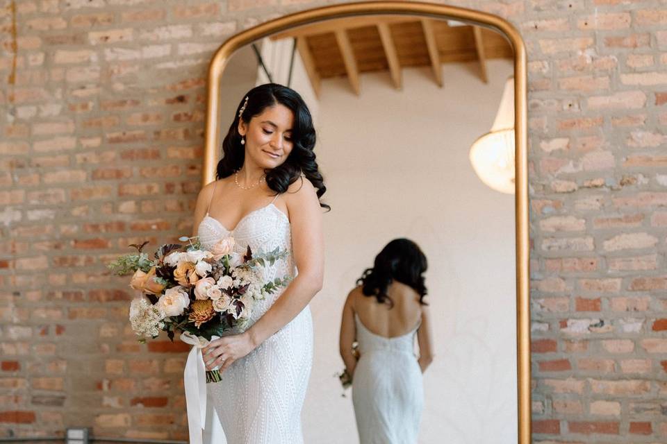 Bride in Private Suite