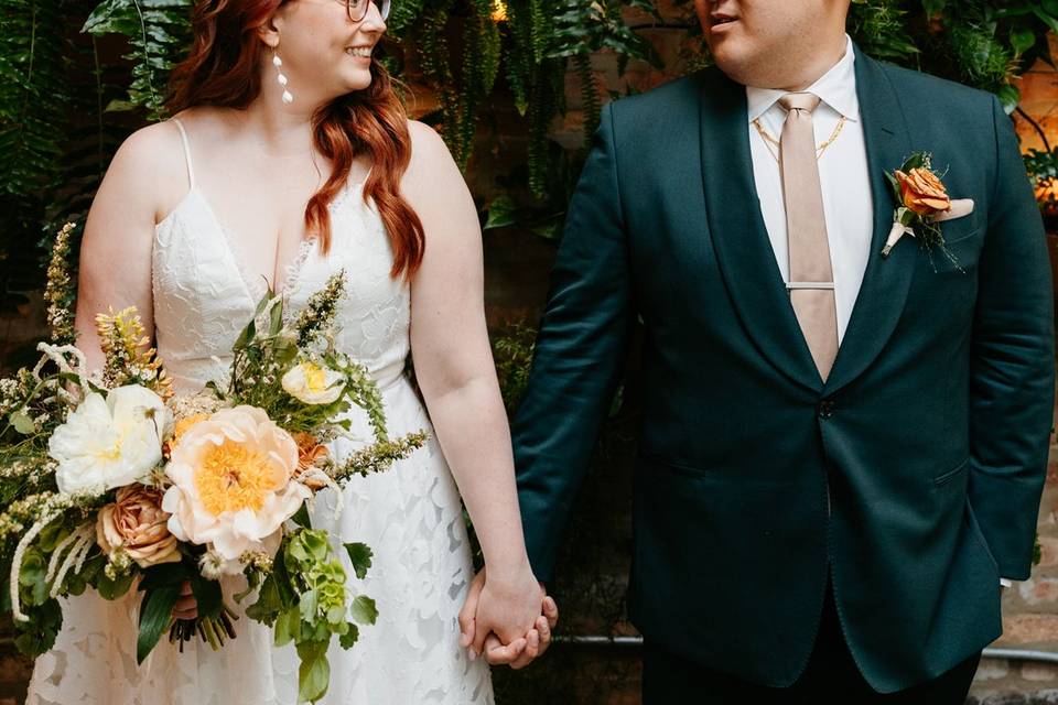 Bride and Groom - Plant Wall