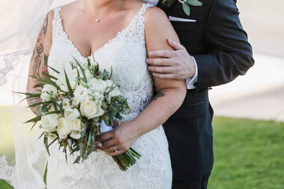 Bride and groom