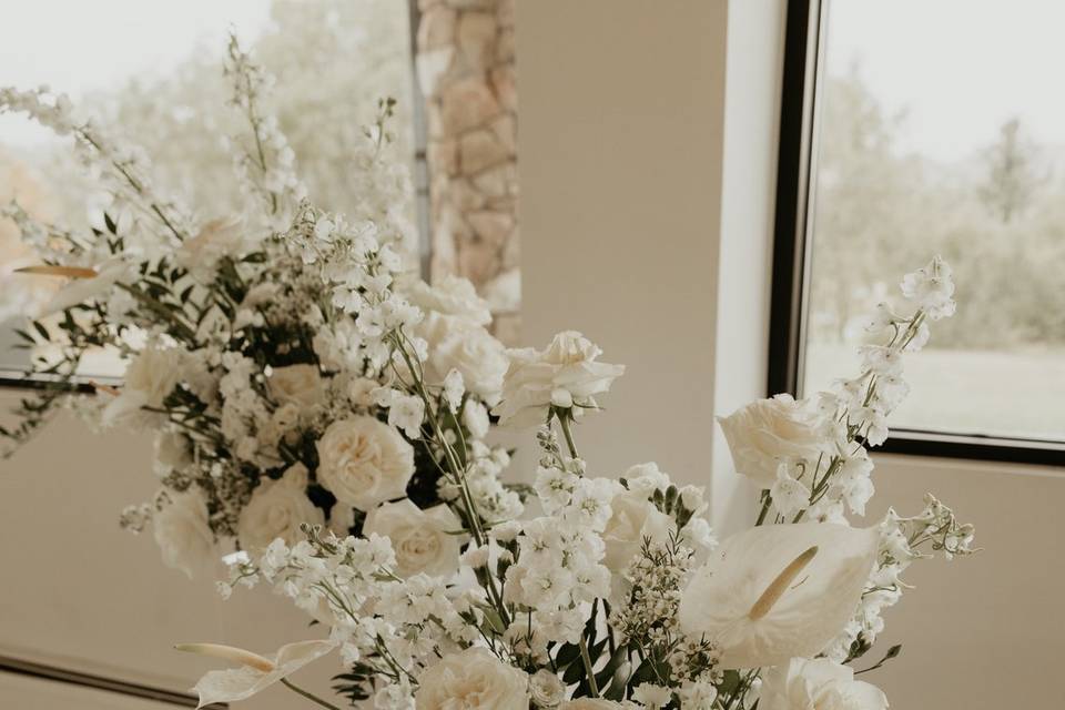 White arrangements