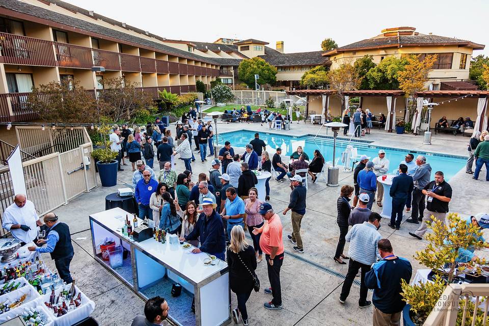 Pool Reception