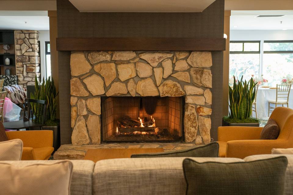 Lobby Fireplace