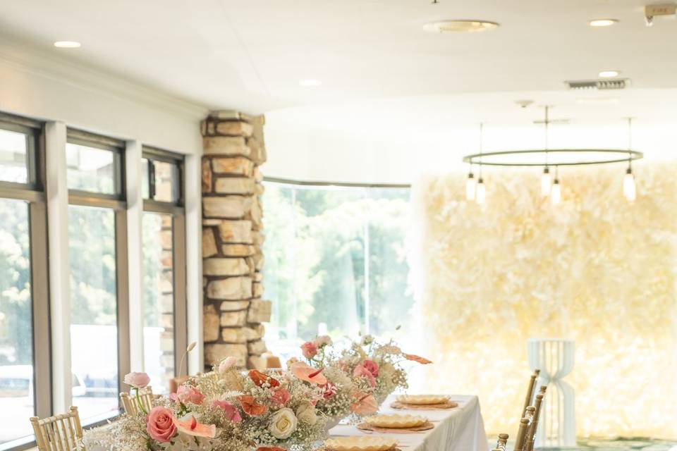 Table set up - Calla