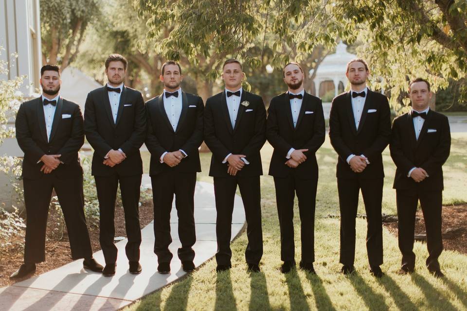 Groom's men