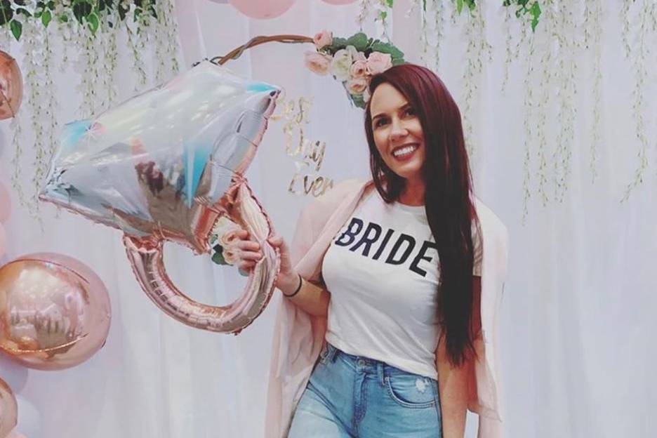 Our BRIDE shirt!