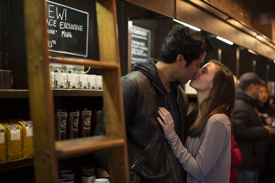 Love at first coffee date