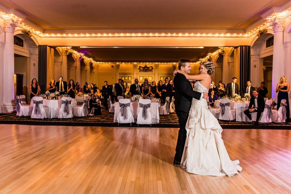 First Dance in Grand Ballroom