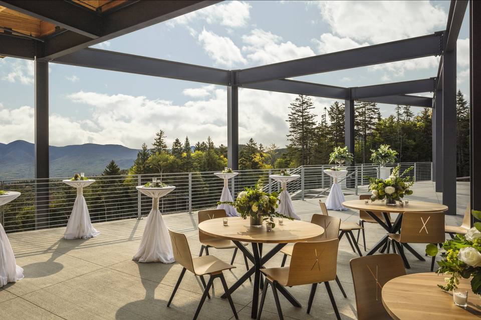 Crystal Hills Deck Reception