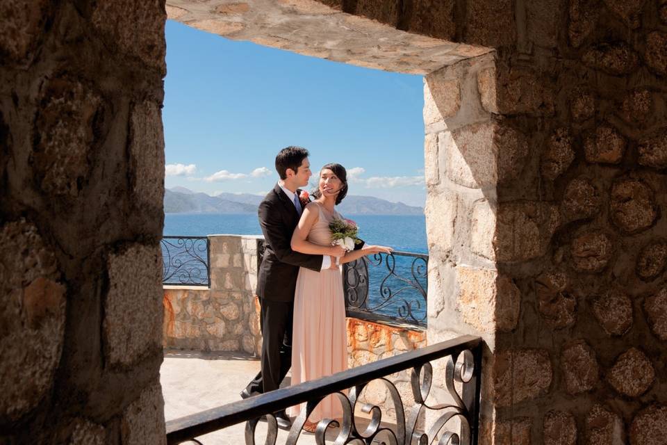 Royal Caribbean cruises is a great place for a destination wedding and/or honeymoon! Whether you want to have an on board ceremony or get married in port, we can plan the perfect wedding for you. (Picture is  taken on Royal Caribbean's private island Labadee, Haiti)