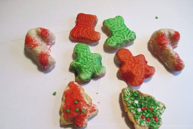 Sugar In Christmas Shapes