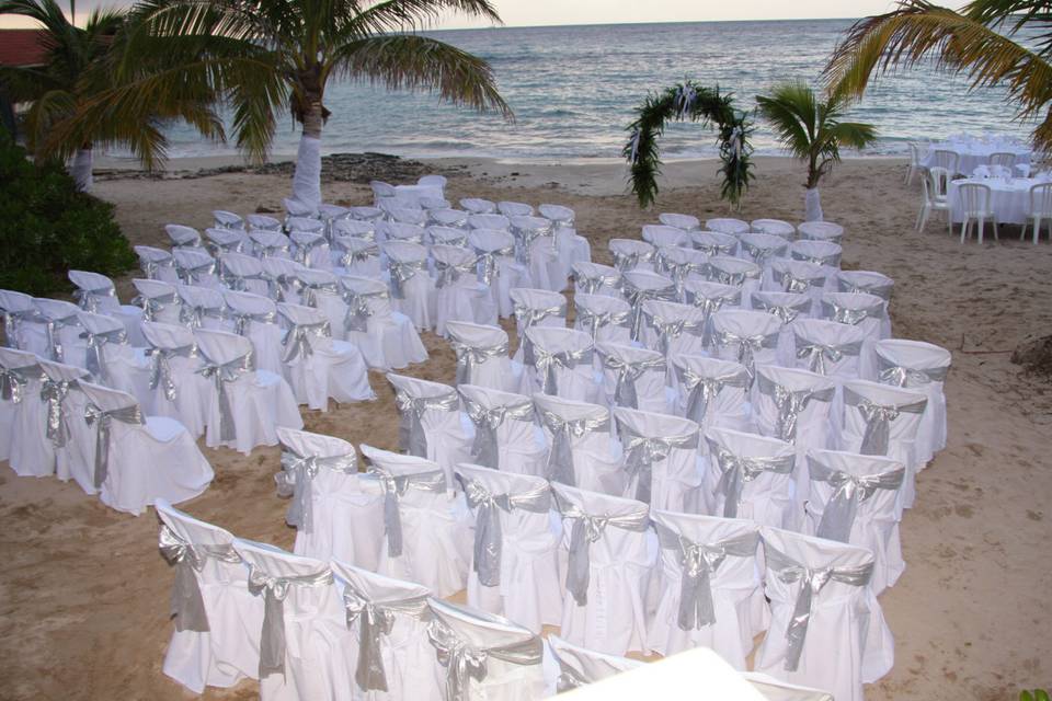 Beach ceremony