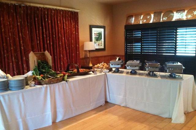 Buffet area