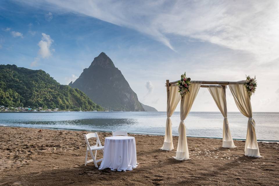 Beach wedding