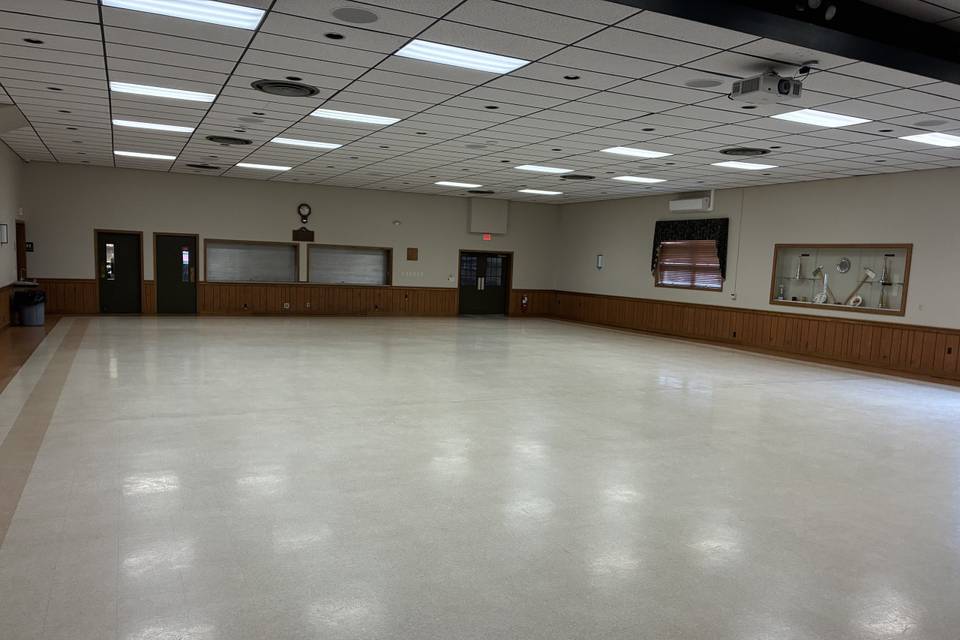 Hall view from front