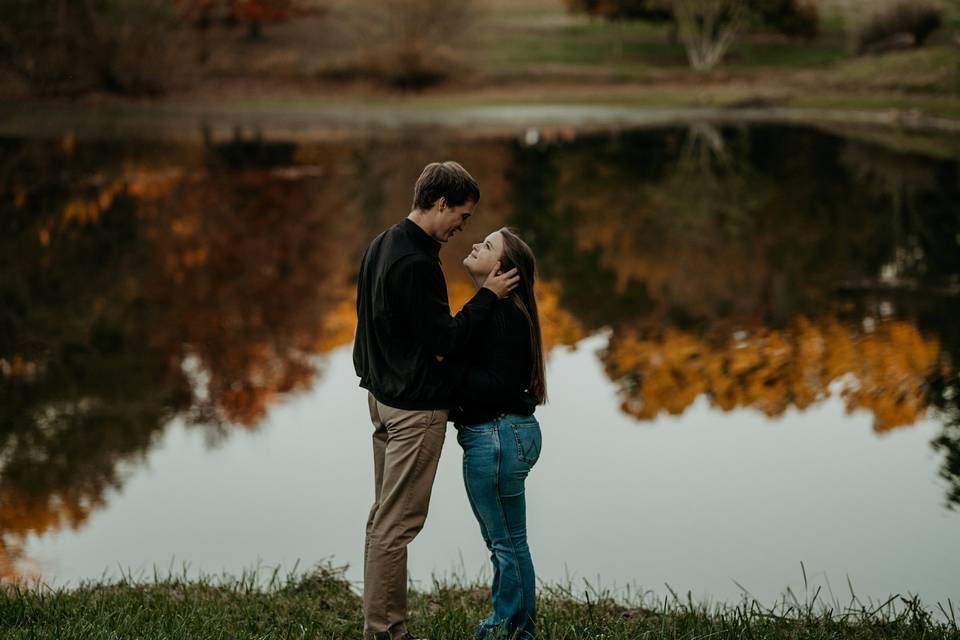 Engagement by river