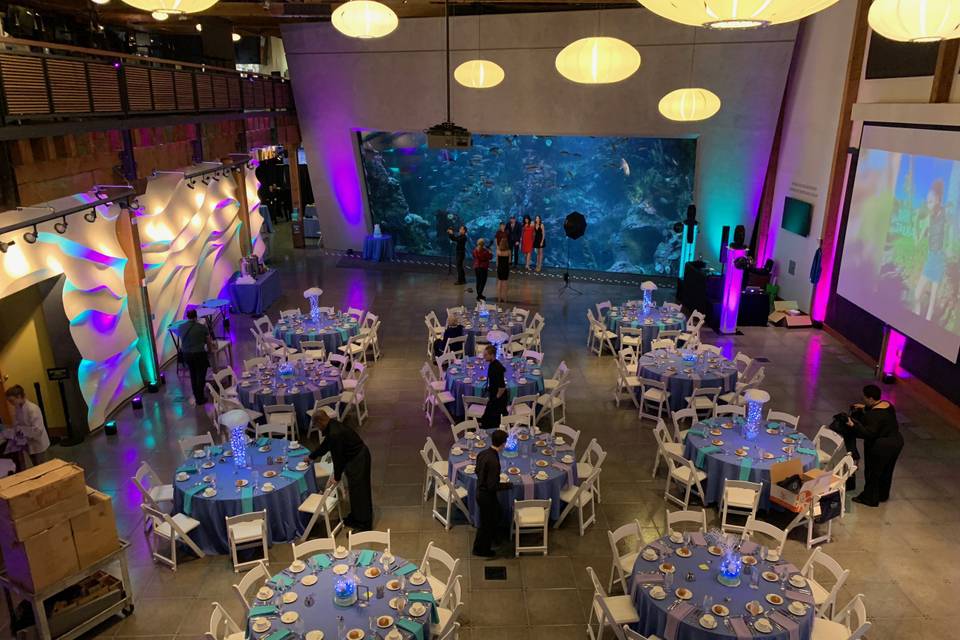 Seattle Aquarium reception