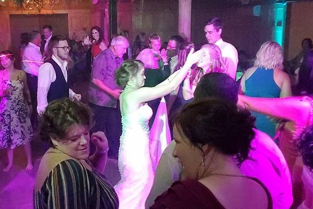 Packed dance floor