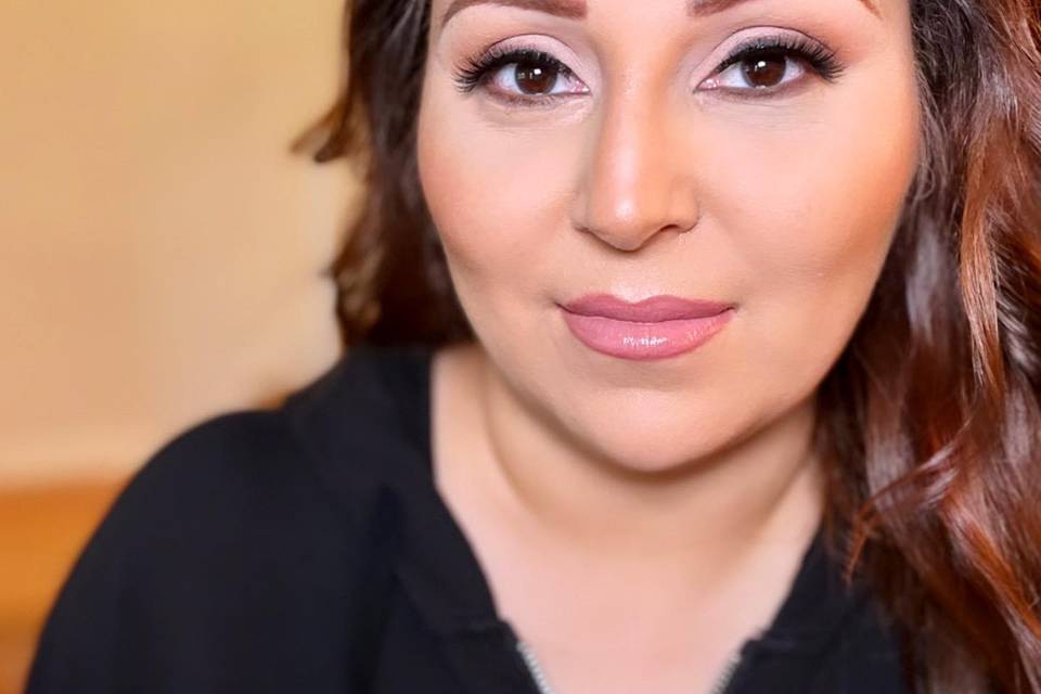 Wedding makeup look