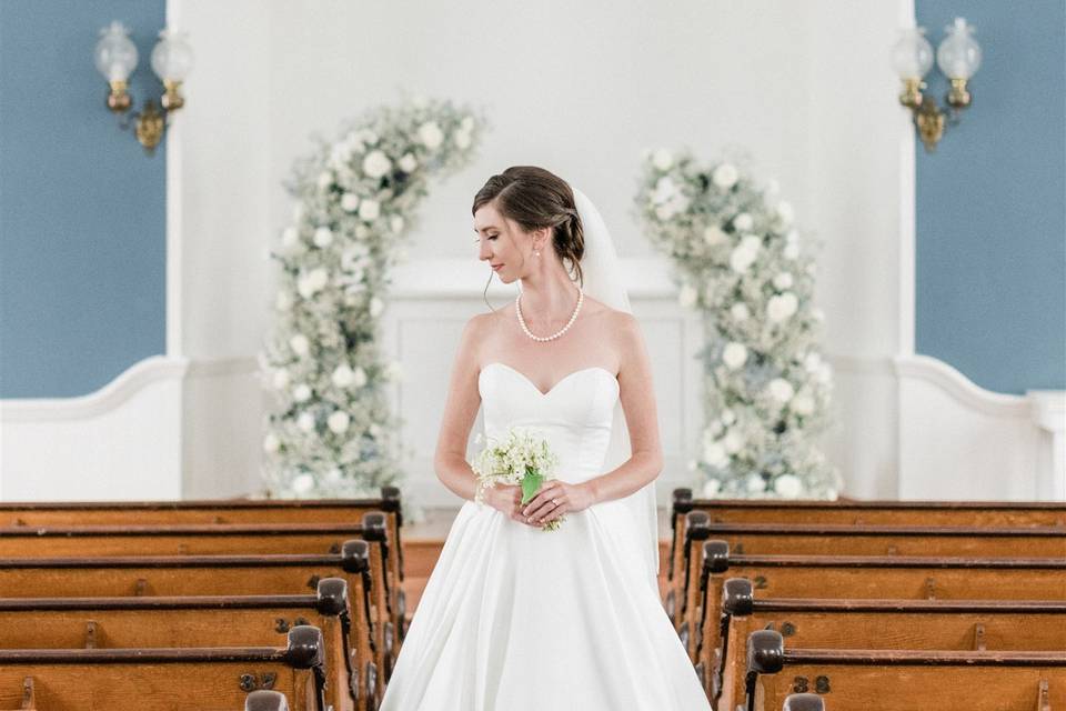 Bride and Arch