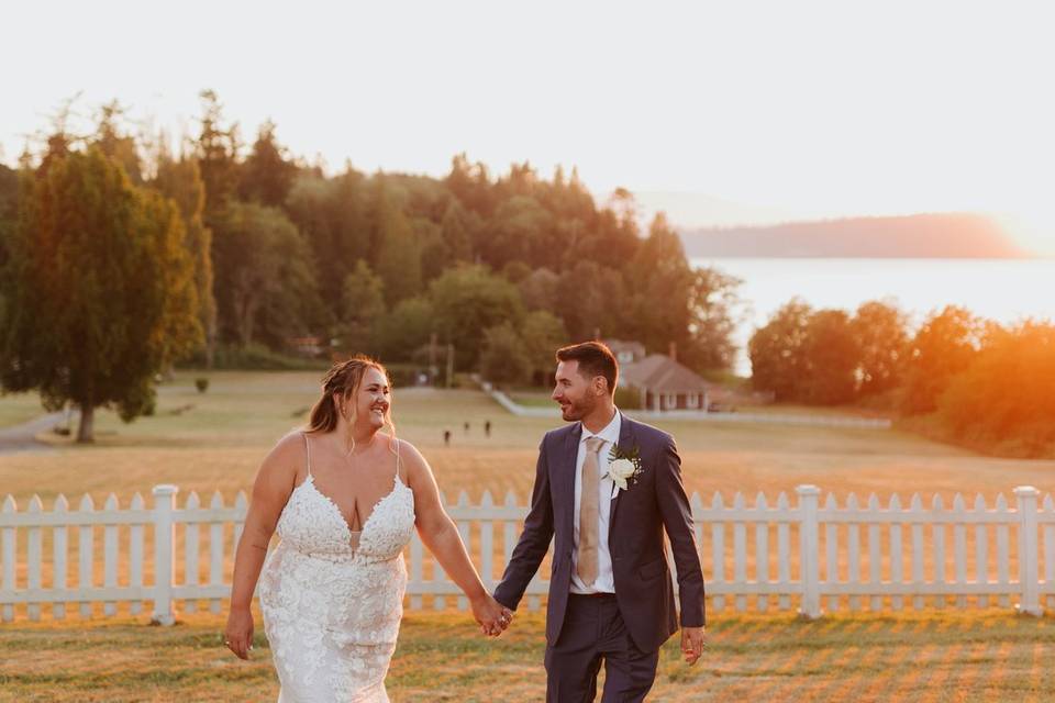 Sunset stroll