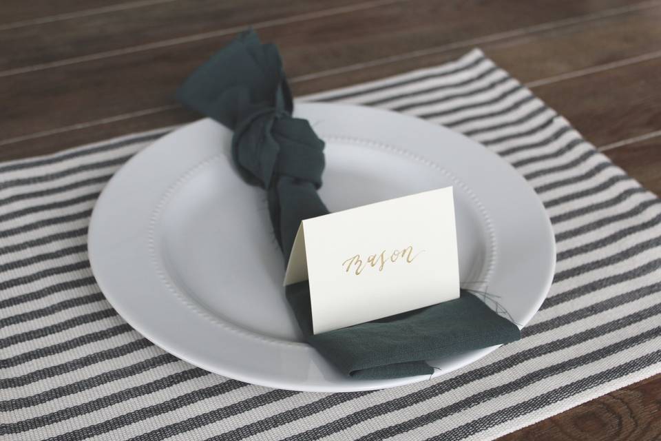 Place cards