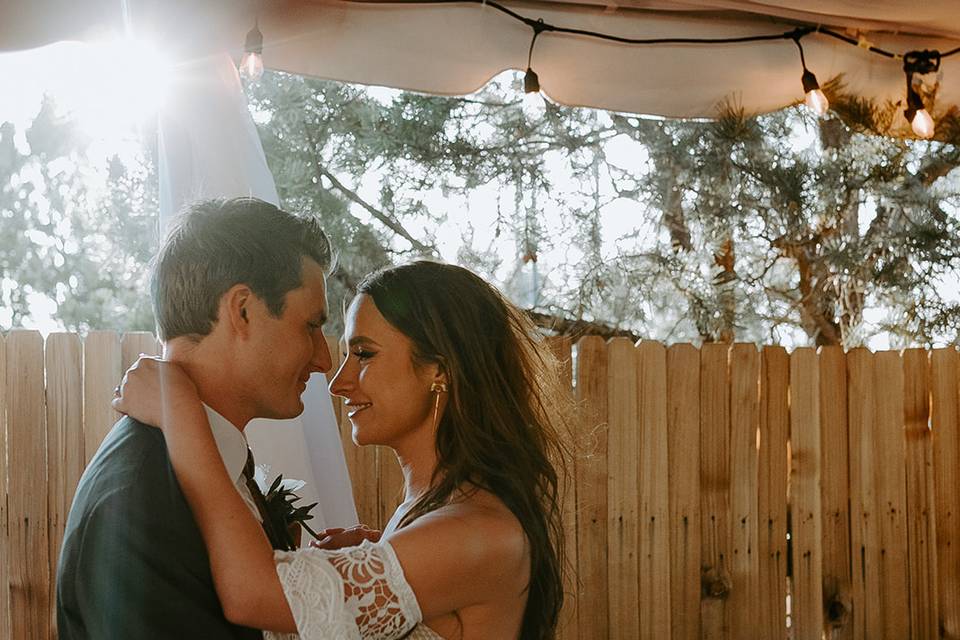 Our first dance!