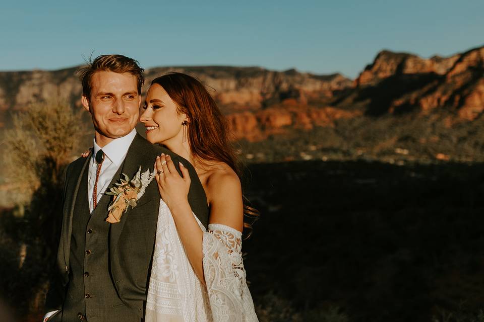 Golden hour in Sedona