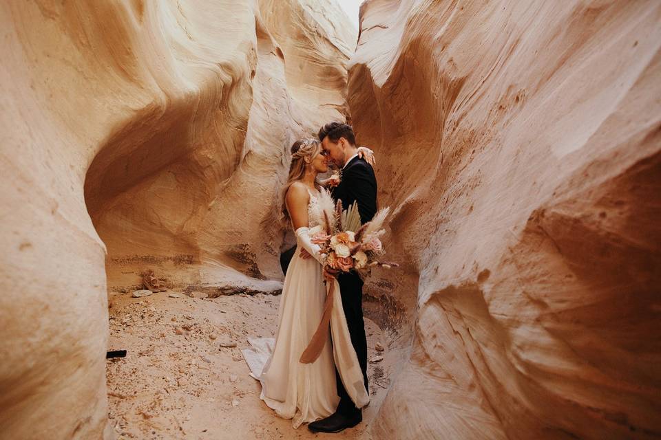 Dreamy newlywed photos