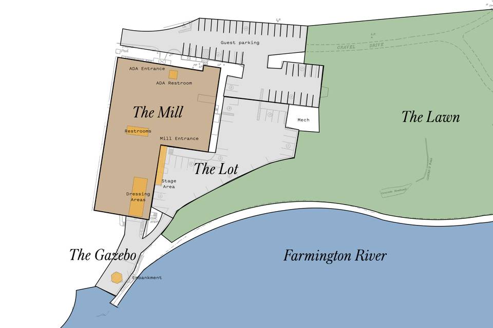 Site Map of the Mill