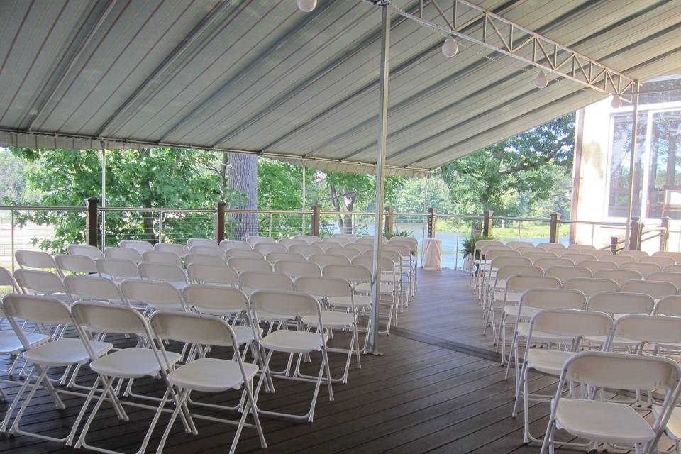 Terrace ceremony