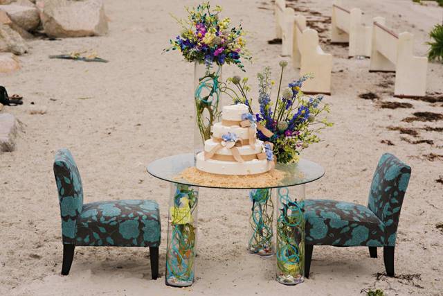 Beach Wedding Cake