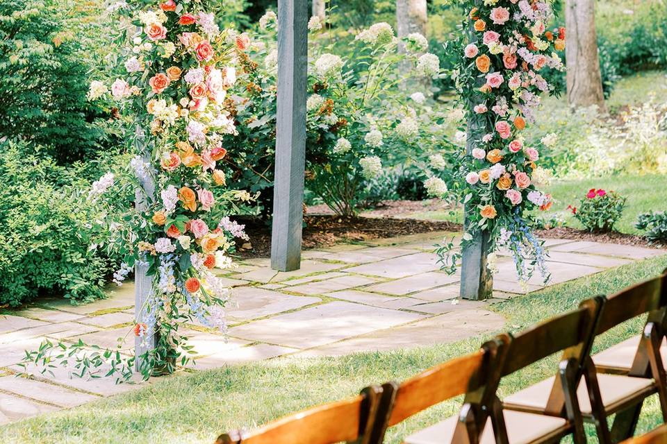 Floral Wedding Arbor