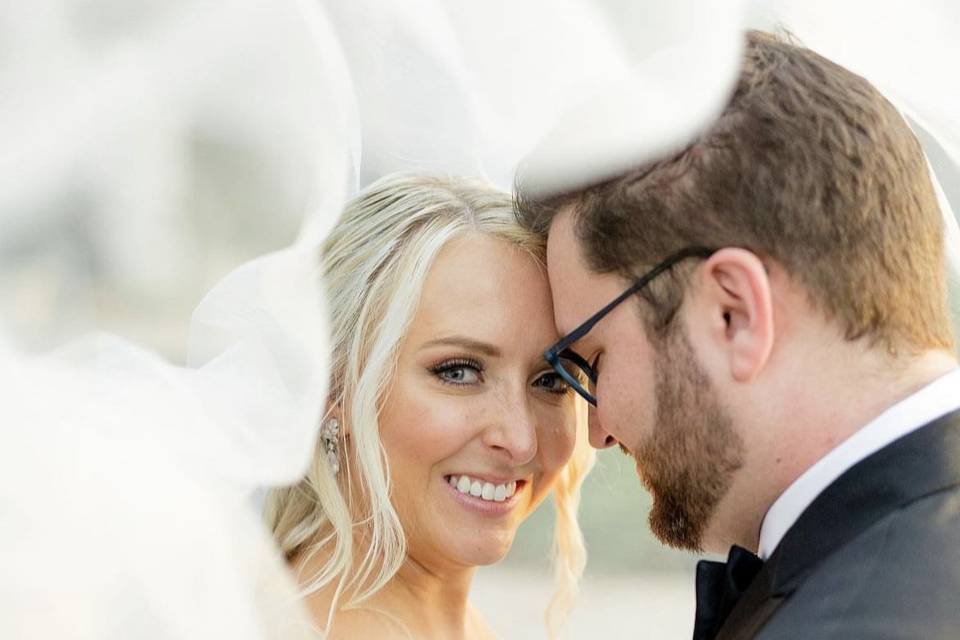 Bride makeup and hair