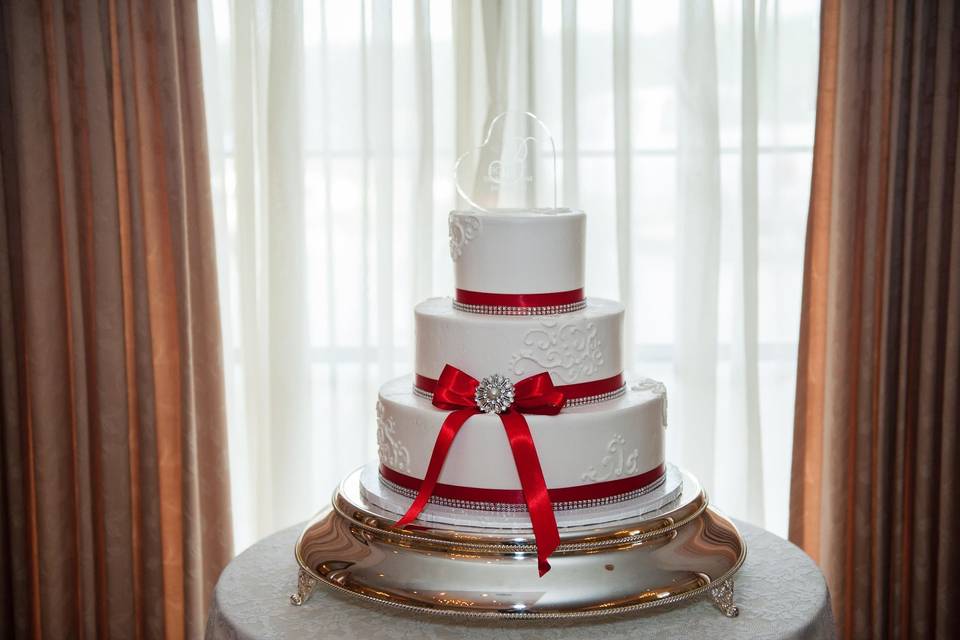 The wedding cake